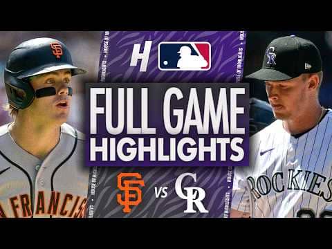 San Francisco Giants vs Colorado Rockies - FULL GAME HIGHLIGHTS 🔥 May 31, 2026 MLB Season