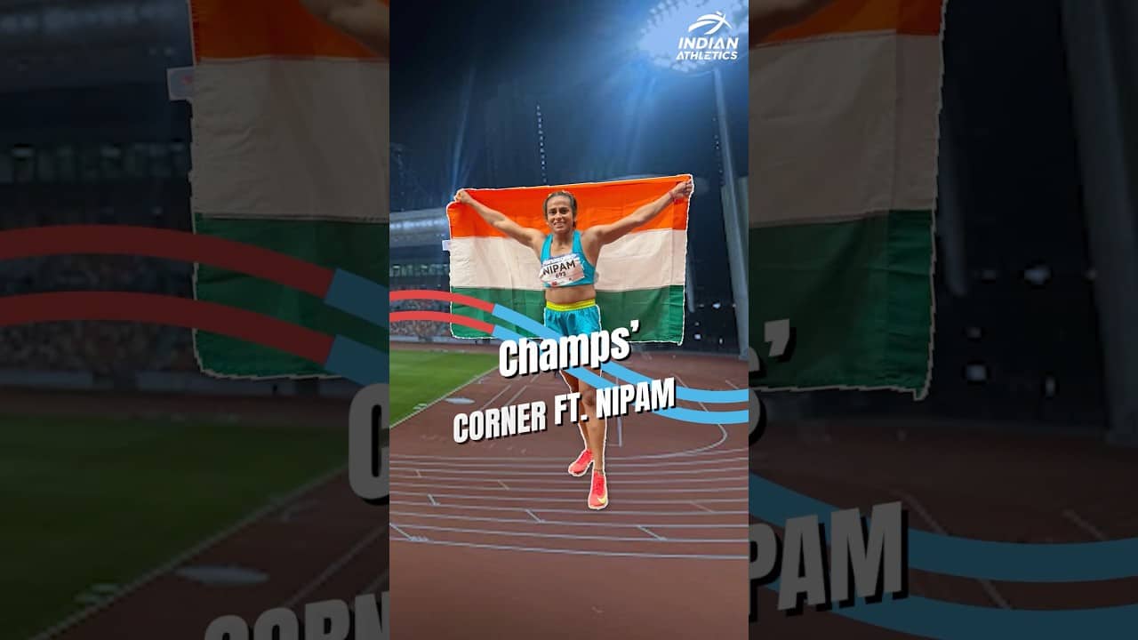 Relay Gold, 100m Bronze, Nipam opens up in #ChampsCorner ποΈ | #AFI #Shorts