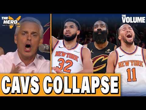 Game 1 REACTIONS: Brunson leads Knicks COMEBACK, Harden & Cavs COLLAPSE | Colin Cowherd: HERD NBA