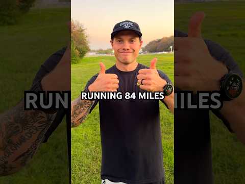 Before vs After Running 84 Miles