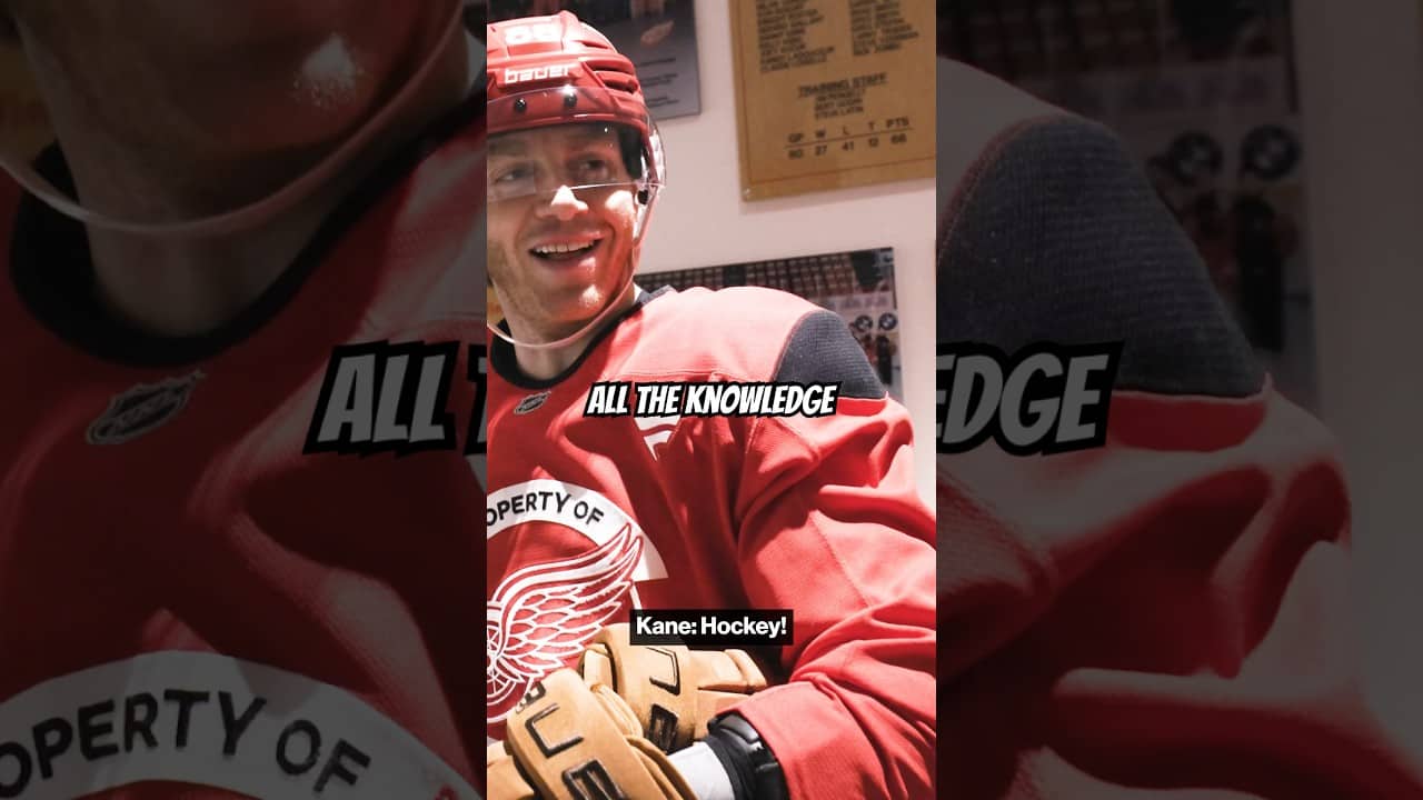 What topics do Detroit Red Wings players know a lot about?