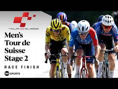 FABULOUS EFFORT! π« | 2026 Tour de Suisse Men's Stage 2 Final KM's | TNT Sports Cycling