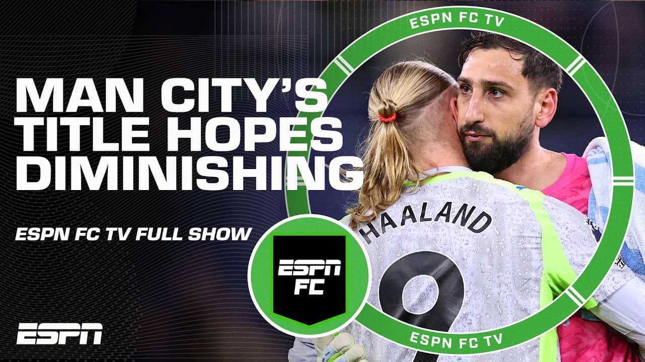 Arsenal's title to lose⁉️ How Man City's draw vs. Everton hurts them in the EPL title race | ESPN FC