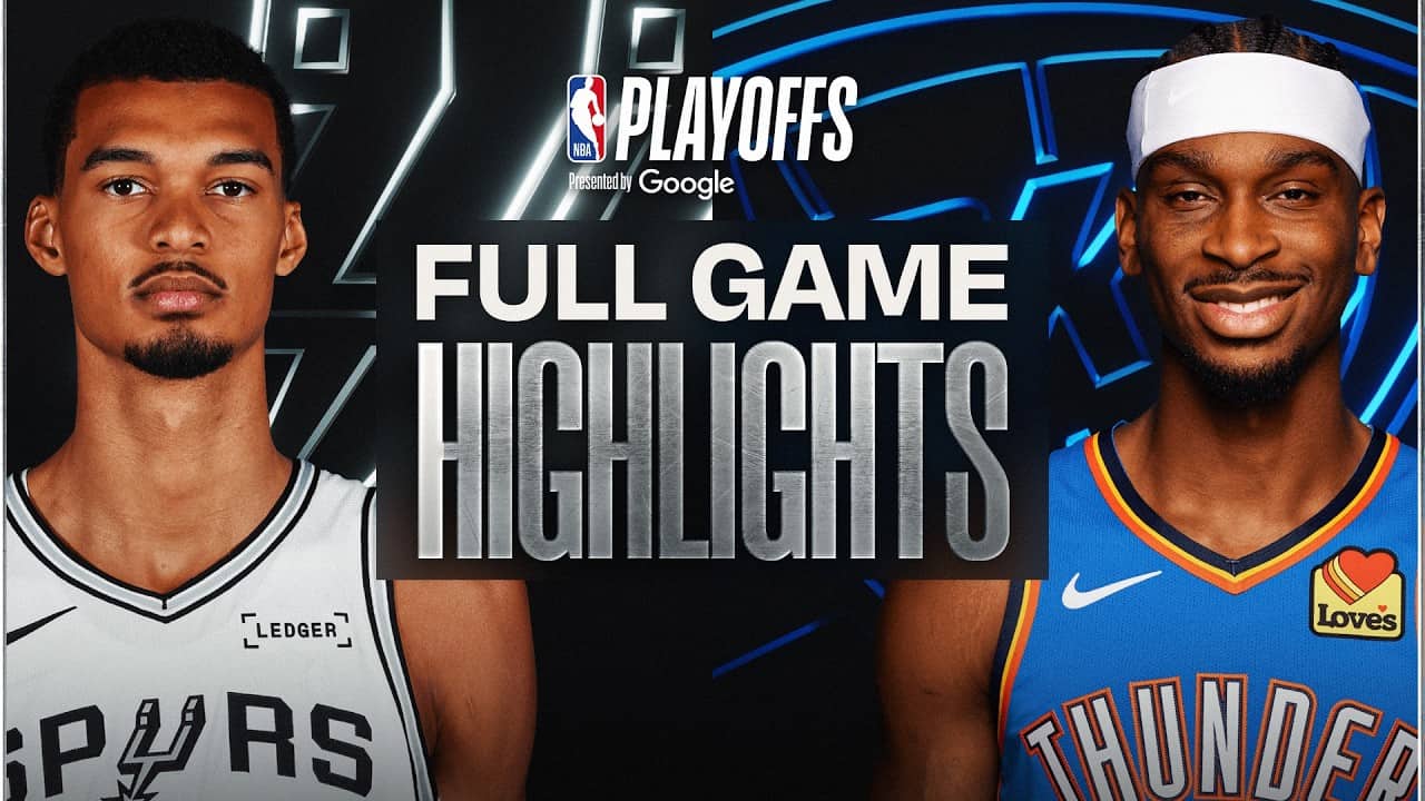 #2 SPURS at #1 THUNDER | FULL GAME 5 HIGHLIGHTS | May 26, 2026