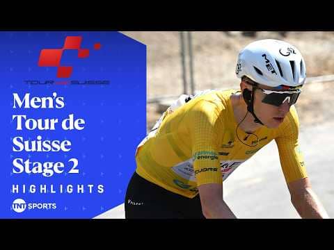 GREAT BATTLE! π | 2026 Tour de Suisse Men's Stage 2 Race Highlights | TNT Sports Cycling