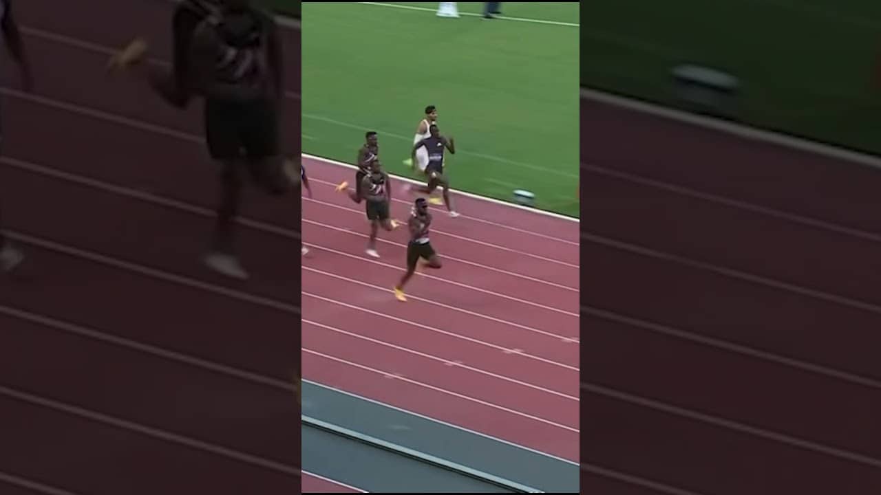 Fastest 200M opener ever! Thankful for every opportunity to step on the track.
