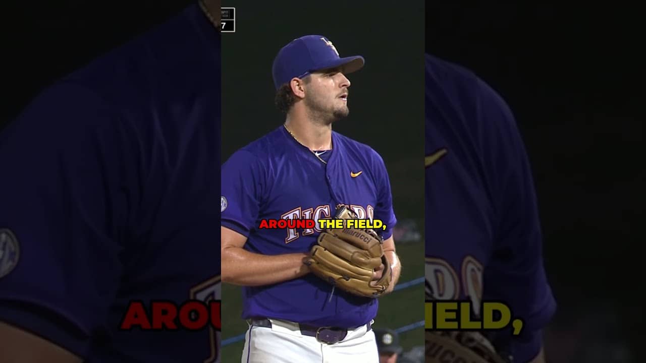 Hot mics in college baseball are the best. 🤣 #baseball #collegebaseball