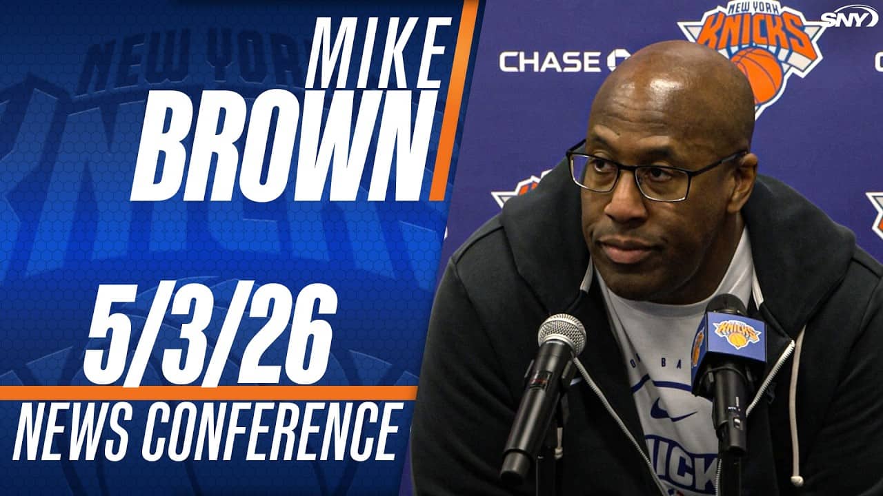 Knicks coach Mike Brown on getting ready for series against 76ers