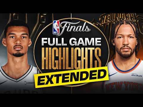 EXTENDED: #2 SPURS at #3 KNICKS | FULL GAME 4 HIGHLIGHTS | June 10, 2026