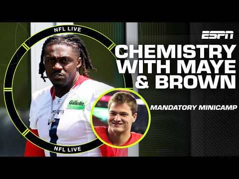 A.J. Brown is already making an ‘instant impact’ with the Patriots - Mike Reiss | NFL Live