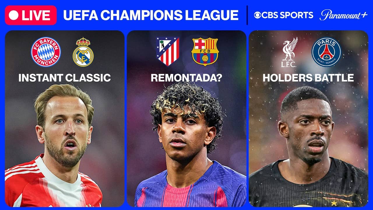 QUARTERFINAL REPLAY | β UEFA Champions League 24/7 β | CBS Sports Golazo