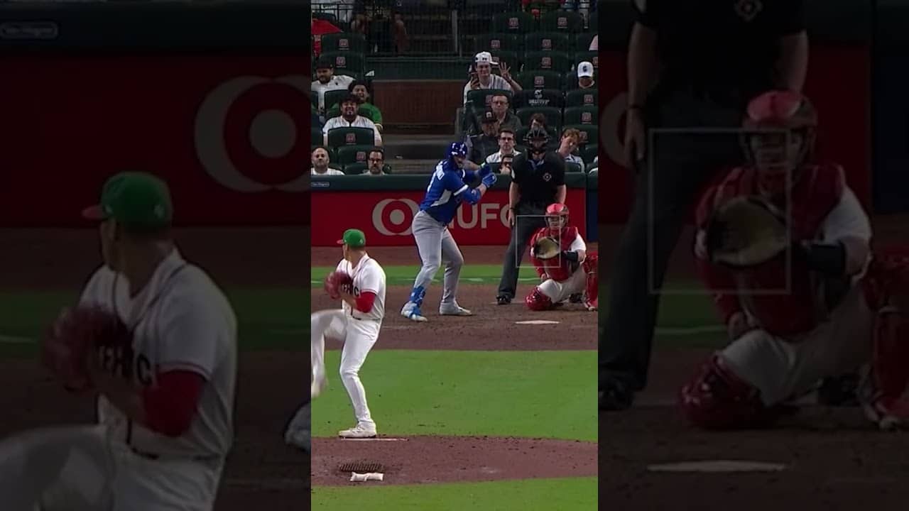 Vinnie Pasquantino Homers 3 Times to Make WBC History #worldbaseballclassic #kcroyals #homerun