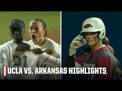 UCLA Bruins vs. Arkansas Razorbacks | Full Game Highlights | Women's College World Series