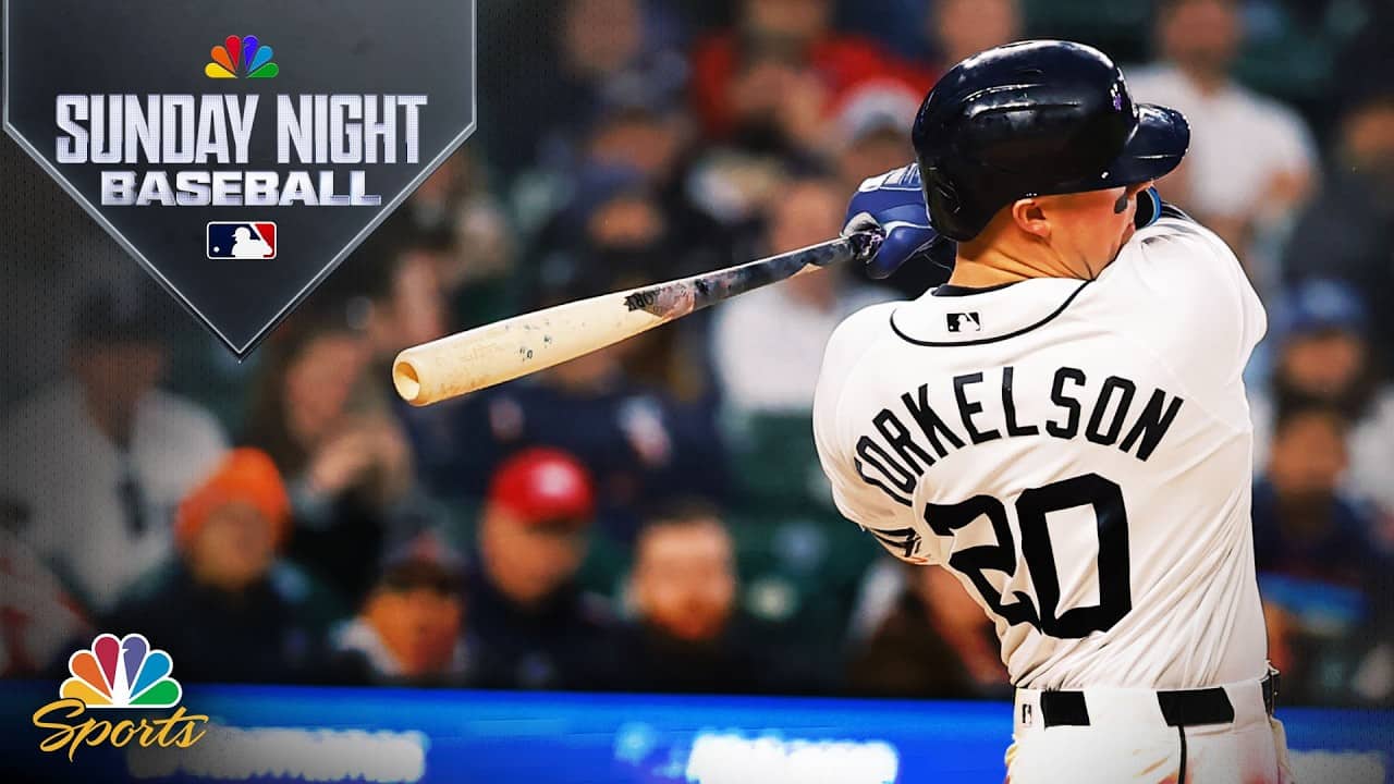 Spencer Torkelson SMACKS two-run HR to put Tigers up | Sunday Night Baseball | MLB on NBC | 5/3/26
