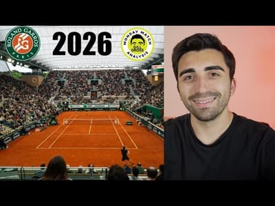 Roland Garros 2026 PREVIEW & PREDICTIONS | Monday Match Analysis