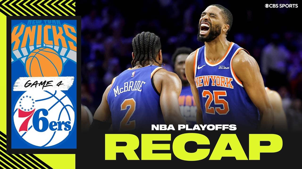 Knicks SWEEP 76ers, advance to Eastern Conference Finals | 2026 NBA Playoffs