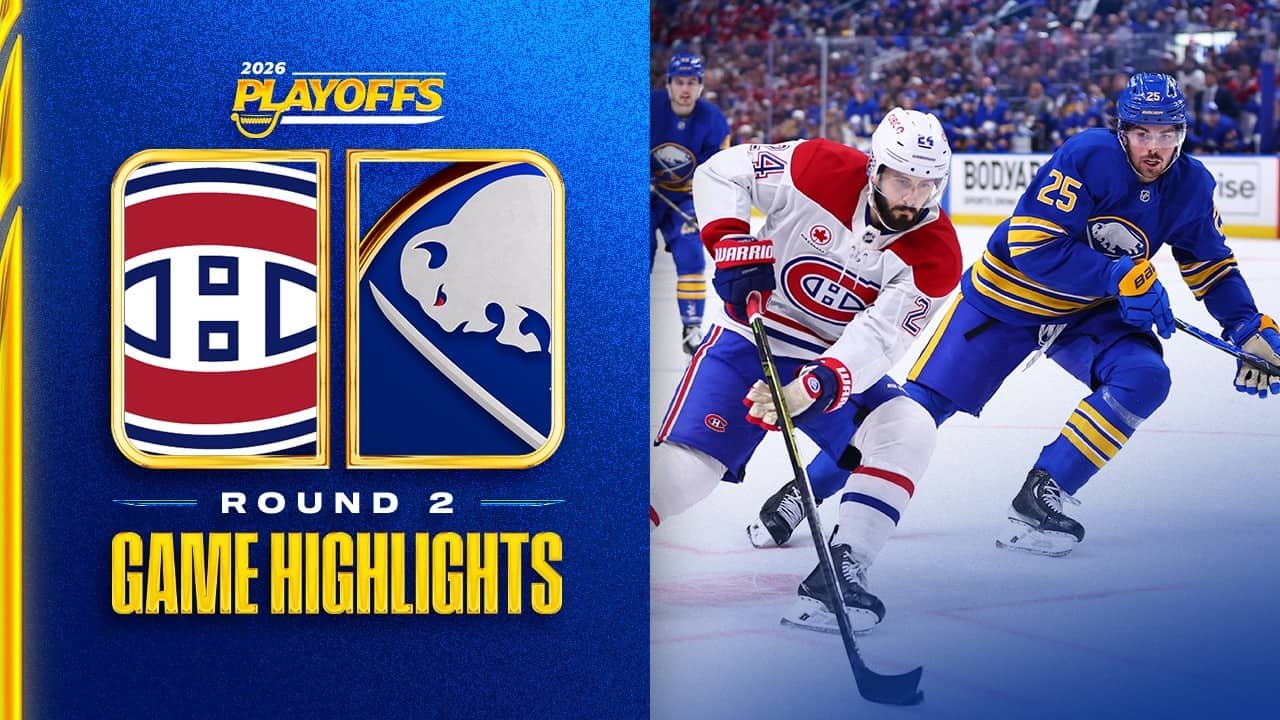 Sabres Beat Montreal Canadiens 4-2 In Game 1! | Buffalo Sabres Playoff Highlights