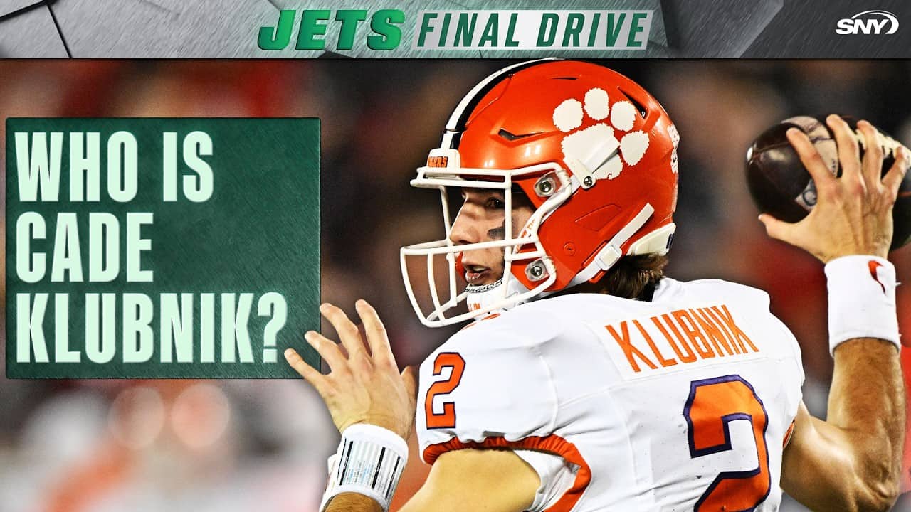 Here's the breakdown of new Jets quarterback Cade Klubnik, picked in the 4th round out of Clemson