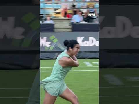 Alex Eala moves past Svitolina for a spot in her first ever semifinal in Berlin! #wta #tennis