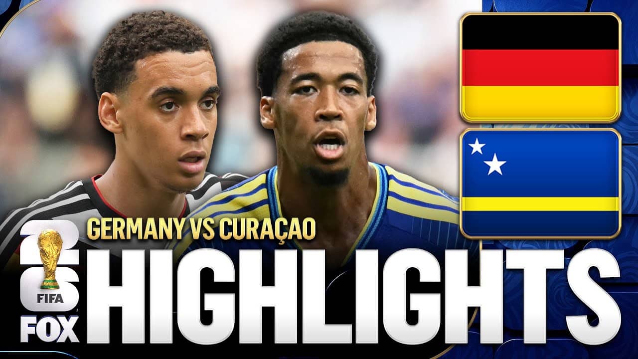 Germany vs Curaçao Highlights 🌎🏆 2026 FIFA World Cup™