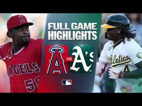 ANGELS vs. ATHLETICS Full Game Highlights (6/19/26) | MLB Highlights