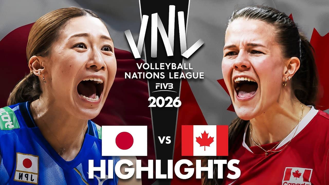 Japan ๐ฏ๐ต vs Canada ๐จ๐ฆ | Highlights | Women's VNL 2026