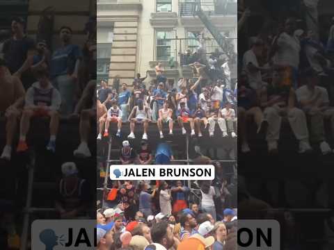 NYC was showing love to their NBA Finals MVP! π