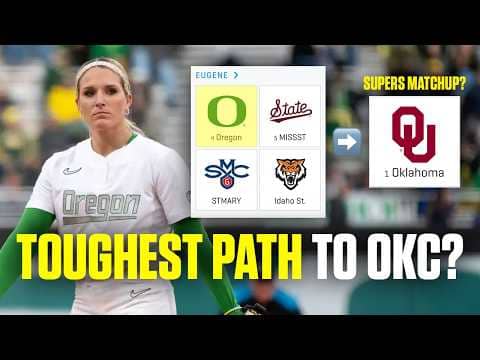 This team has the TOUGHEST path to the 2026 Women's College World Series