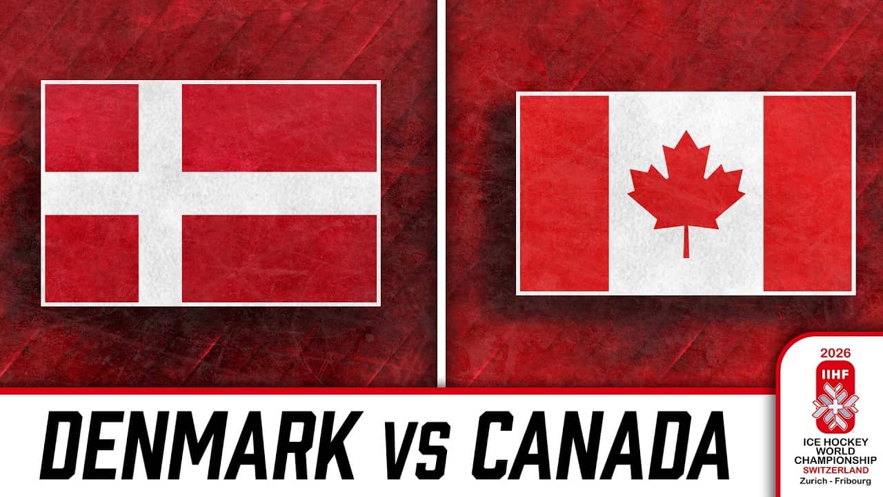 LIVE: Denmark vs Canada at the 2026 IIHF World Championship π©π°π¨π¦π