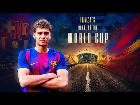 HAMZA ABDELKARIM's JOURNEY to the WORLD CUP | FC Barcelona ๐ต๐ด