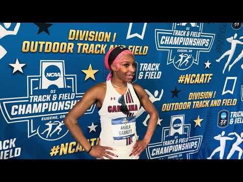Akala Garrett On Emotional Journey To NCAA 400mH Title After Transfer To South Carolina, Runs 53.32