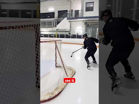 Coach Nick is here to show you how to do the Michigan! 🔥 #hockey #hockeytraining #hockeyskills