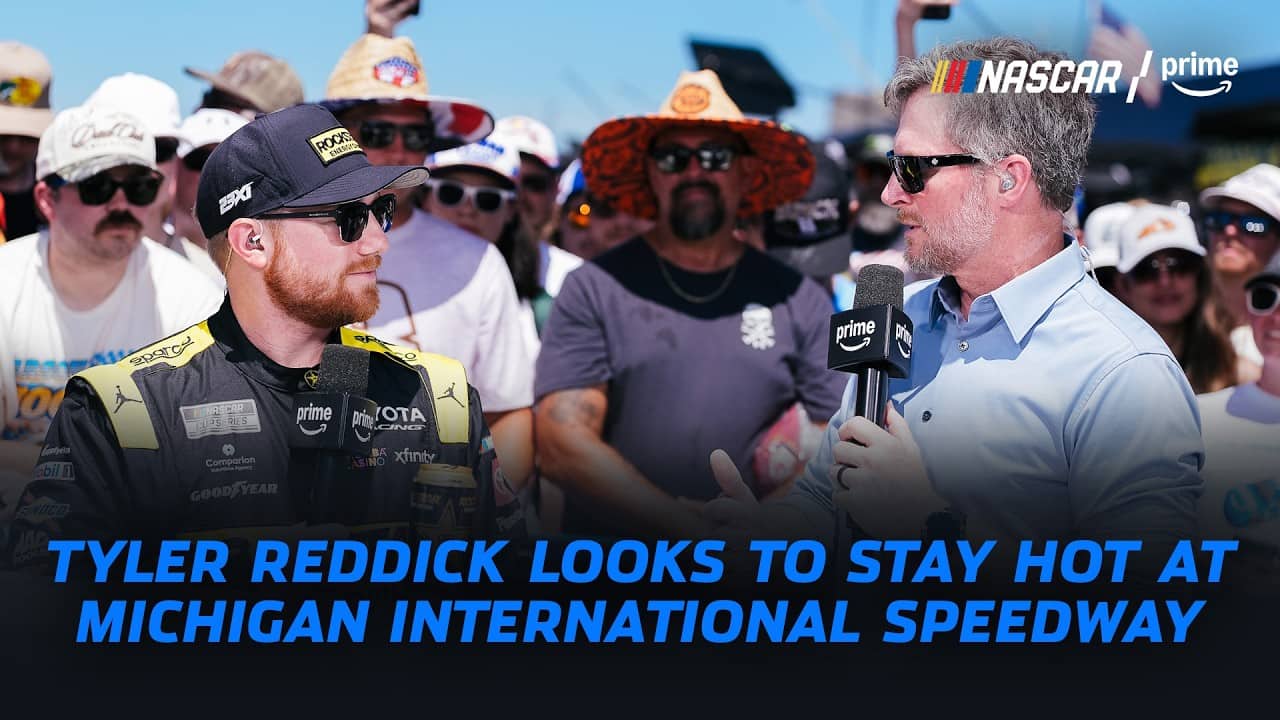 Reddick On Chasing The Cup And Battling Denny Hamlin | NASCAR on Prime