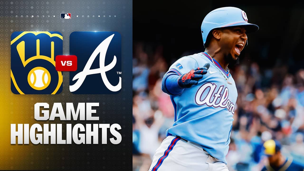 Brewers vs. Braves Full Game Highlights (6/20/26) | MLB Highlights