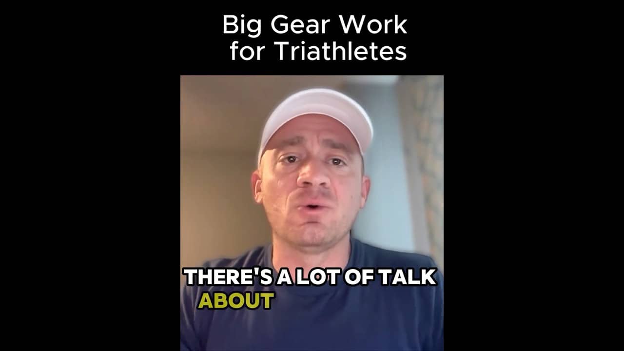 BIG GEAR Cycling for triathletes is KEY. Don’t miss out! #triathlon #ironmantri