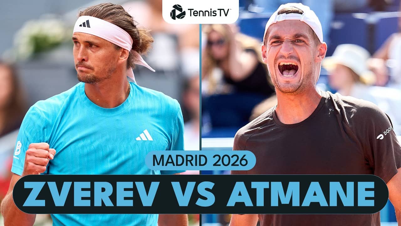 Alexander Zverev Takes on Terence Atmane ๐ค | Madrid 2026 Highlights