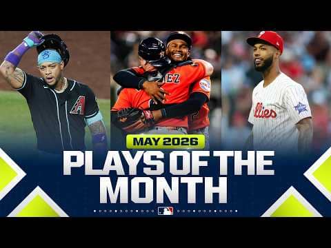 Astros throw 1st no-no since 2024, Cristopher Sánchez's record-setting streak, more! (May Top Plays)