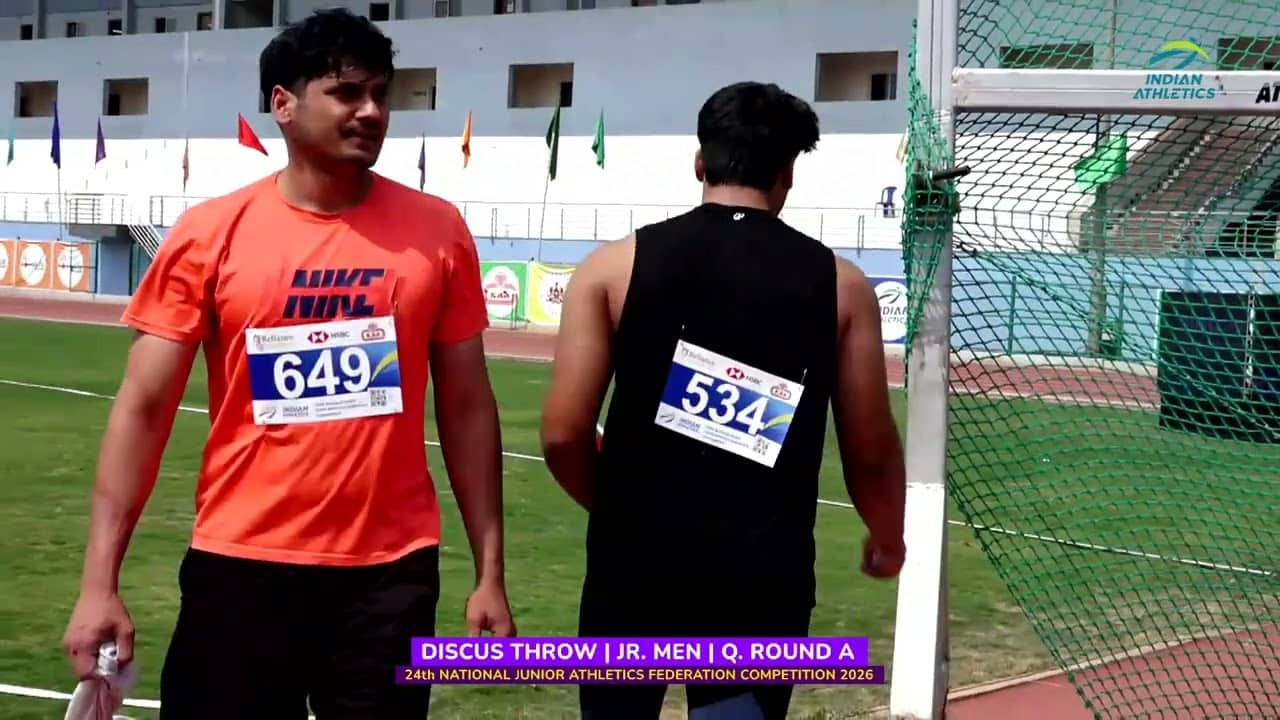 DAY-2 | 24TH NATIONAL JUNIOR ATHLETICS FEDERATION COMPETITION 2026 | Tumkur, Karnataka | PART 1