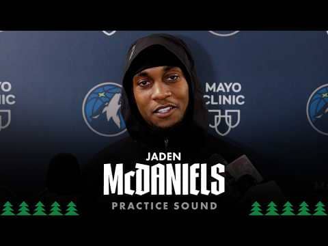“We’ve Been In This Position Before.” | Jaden McDaniels Practice Sound | 05.14.26