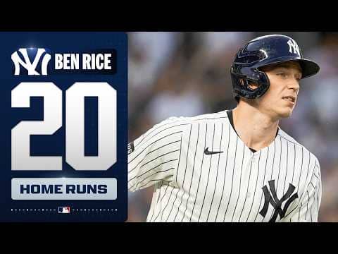 20 home runs for Yankees 1B Ben Rice! 🍚 (Will we see Ben Rice in Philadelphia?) | MLB Highlights
