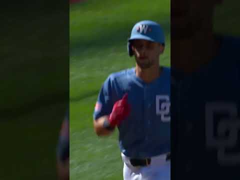 Drew Millas Lasers A 106.6 MPH Solo Home Run