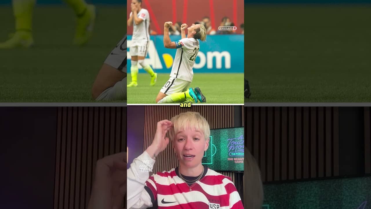 Megan Rapinoe's message to the USMNT ahead of their second World Cup match on home soil ❤️🇺🇸