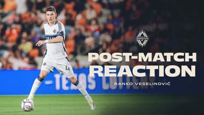 Ranko Veselinovicฬ Post Match Reaction | HOU 1-0 VAN