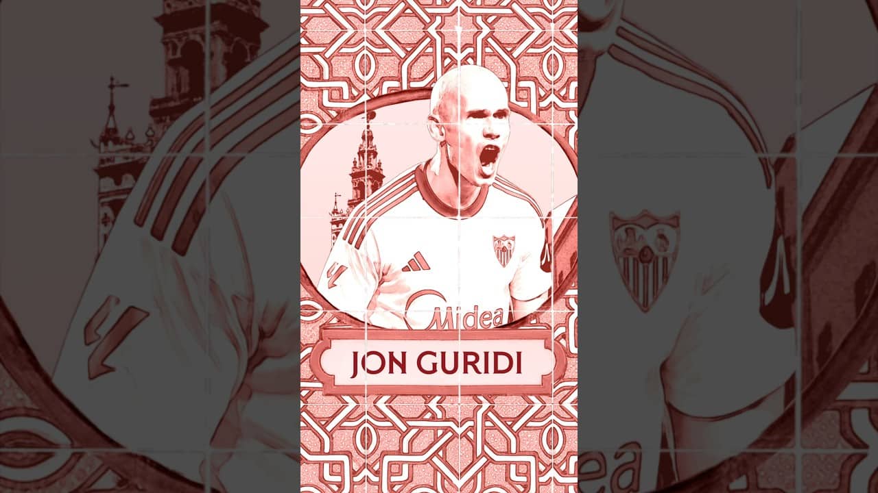🖋️ Jon Guridi, nuevo jugador del Sevilla FC. ¡Bienvenido a tu casa, Jon! 🙌🏽❤️ #sevillafc #laliga