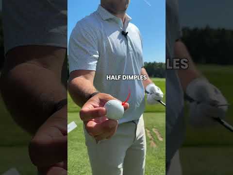 Why do dimples on a golf ball matter?