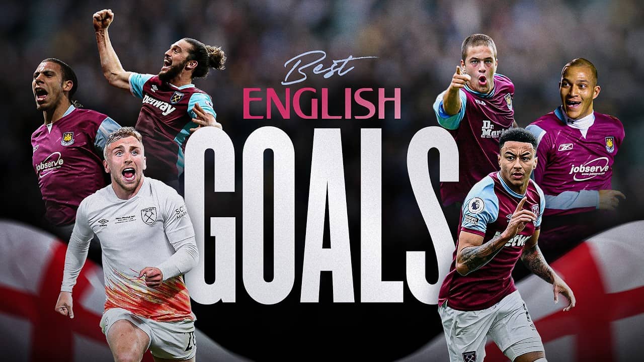 Moore, Lingard & Noble! 🏴 ⚒️ | West Ham’s Best English Goals!