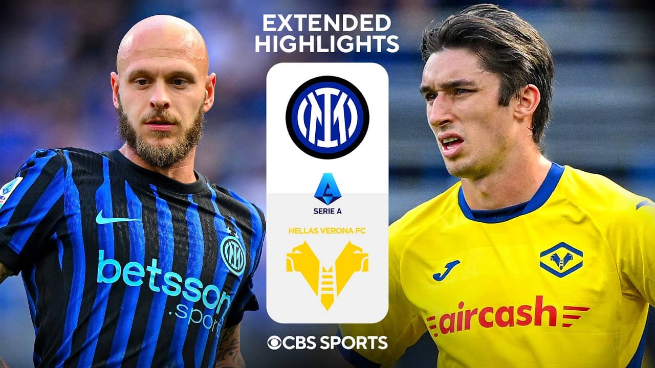 Inter Milan vs. Hellas Verona: Extended Highlights | Serie A | CBS Sports Golazo
