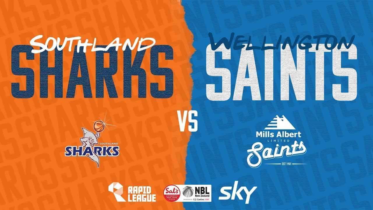LIVE - Southland Sharks v Wellington Saints | @SalsNBL 2026