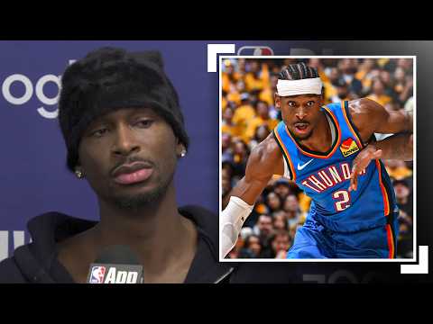 "We just let the game happen" SGA on the Thunder Winning Series vs Lakers | May 11, 2026