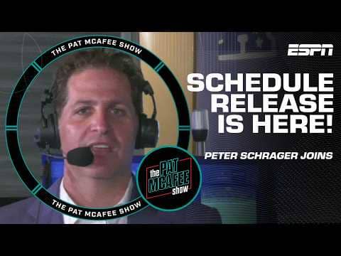 THE FIRST THING Peter Schrager looks at when the NFL schedule comes out š | The Pat McAfee Show